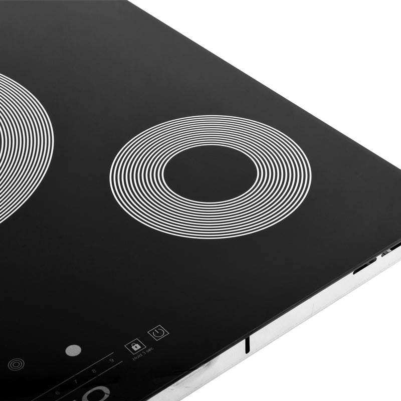 Load image into Gallery viewer, Cosmo 30 in. Electric Ceramic Glass Cooktop with 4 Burners, Triple Zone Element, Sync Burners, Hot Surface Indicator Light and Touch Control