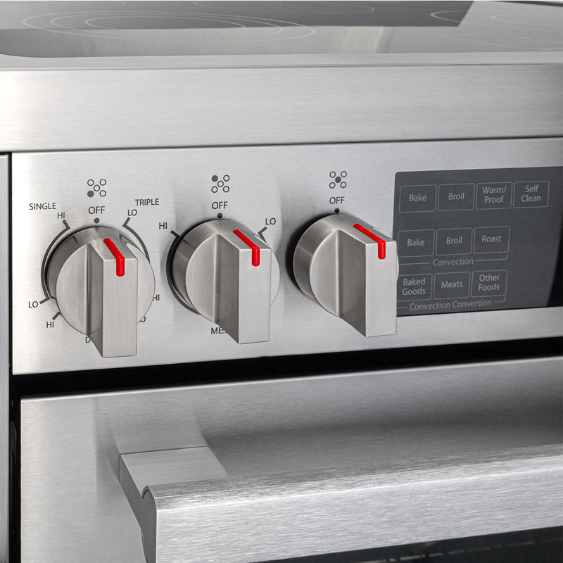 Load image into Gallery viewer, Cosmo Commercial-Style 30 inch, Stainless Steel Single Oven Electric Range - COS-305AERC