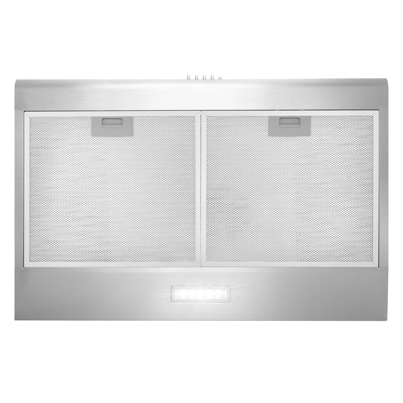 Load image into Gallery viewer, Cosmo 5MU30 30 in. Under Cabinet Range Hood with Ducted / Ductless Convertible Duct, Slim Kitchen Stove Vent with, 3 Speed Exhaust Fan, Reusable Filter and LED Lights in Stainless Steel