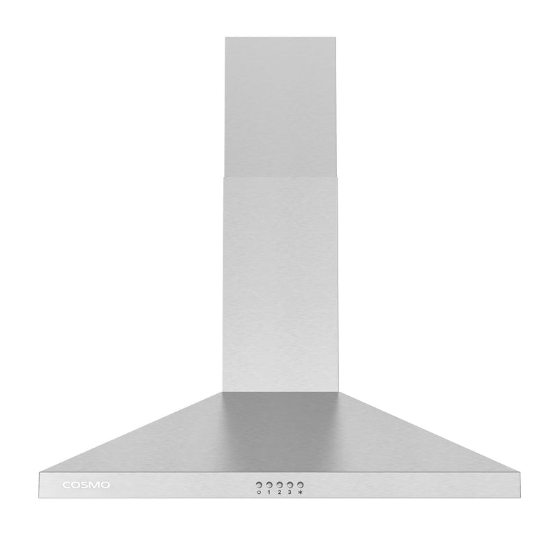 Load image into Gallery viewer, 30 in. Ducted Wall Mount Range Hood in Stainless Steel with LED Lighting and Reusable Filters