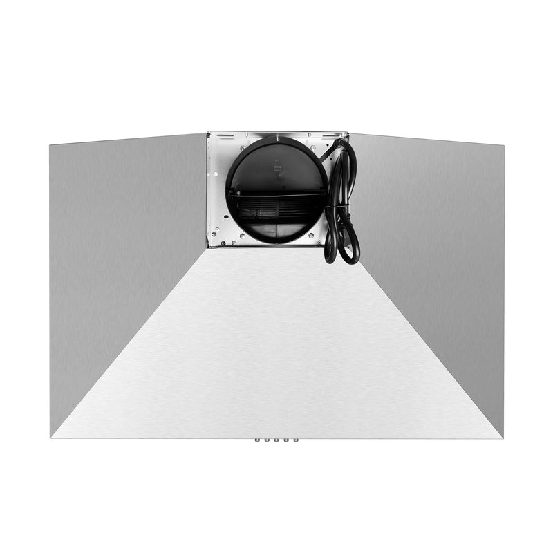 Load image into Gallery viewer, 30 in. Ducted Wall Mount Range Hood in Stainless Steel with LED Lighting and Reusable Filters