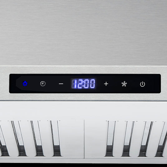 Cosmo 30 in. Ducted Range Hood in Stainless Steel with Touch Controls, LED Lighting and Permanent Filters