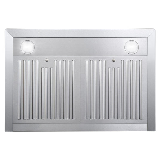 Cosmo 30 in. Ducted Range Hood in Stainless Steel with Touch Controls, LED Lighting and Permanent Filters