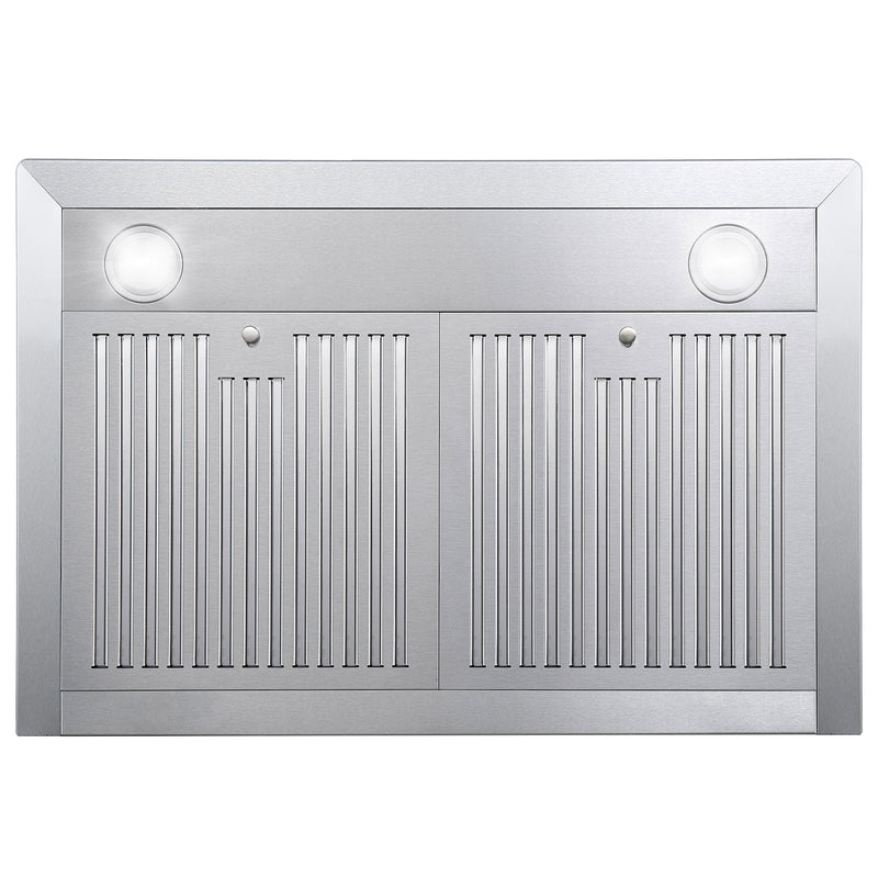 Load image into Gallery viewer, Cosmo 30 in. Ducted Wall Mount Range Hood in Stainless Steel with LED Lighting and Permanent Filters