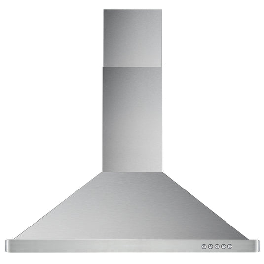 Cosmo 30 in. Ducted Wall Mount Range Hood in Stainless Steel with LED Lighting and Permanent Filters
