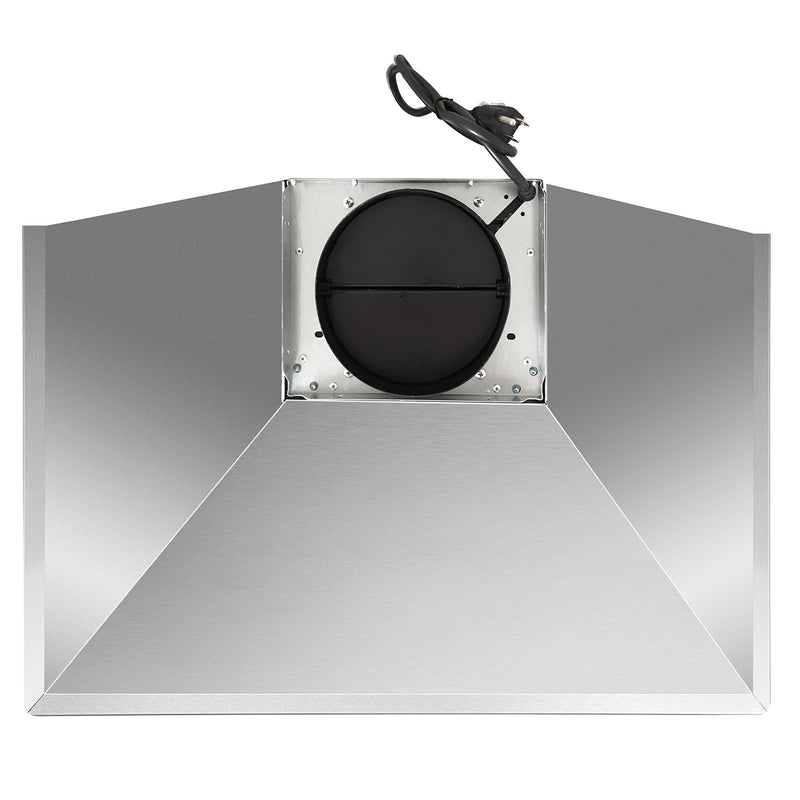 Load image into Gallery viewer, Cosmo 30 in. Ducted Wall Mount Range Hood in Stainless Steel with LED Lighting and Permanent Filters