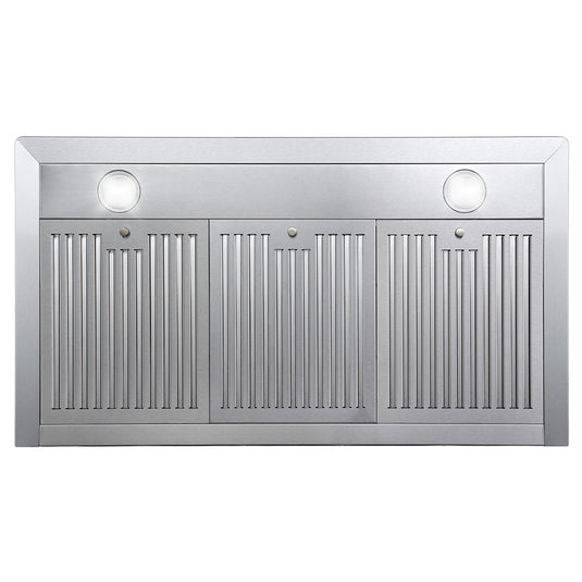 Cosmo 36 in. Ducted Range Hood in Stainless Steel with Touch Controls, LED Lighting and Permanent Filters