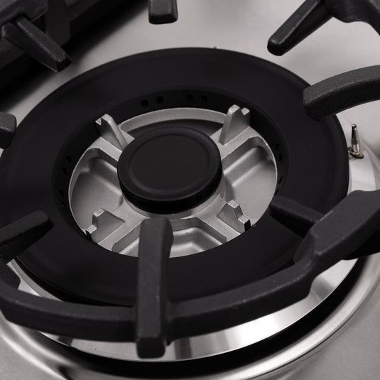 Cosmo 24 in. Gas Cooktop in Stainless Steel with 4 Sealed Burners