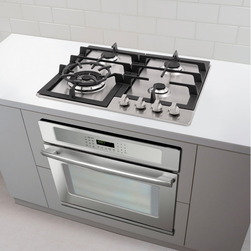 Load image into Gallery viewer, Cosmo 24 in. Gas Cooktop in Stainless Steel with 4 Sealed Burners
