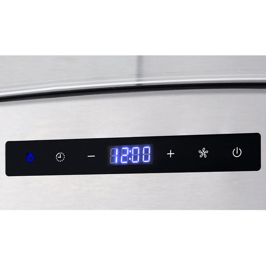 Cosmo 30 in. Ducted Wall Mount Range Hood in Stainless Steel with Touch Controls, LED Lighting and Permanent Filters