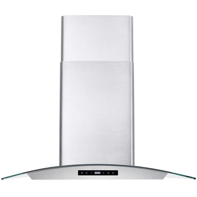 Load image into Gallery viewer, Cosmo 30 in. Ducted Wall Mount Range Hood in Stainless Steel with Touch Controls, LED Lighting and Permanent Filters