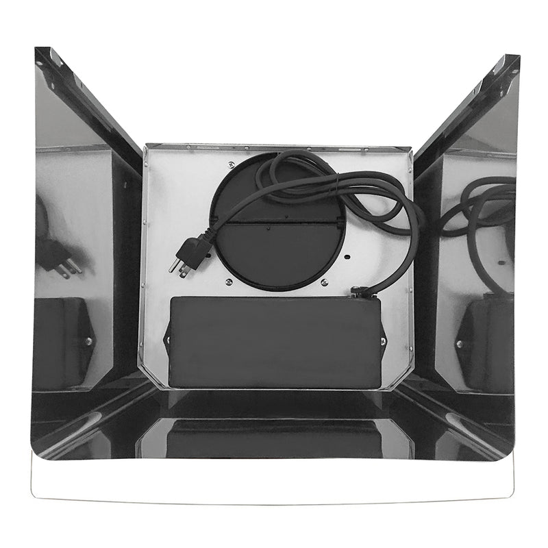 Load image into Gallery viewer, Cosmo 30 in. Ducted Wall Mount Range Hood in Stainless Steel with Touch Controls, LED Lighting and Permanent Filters