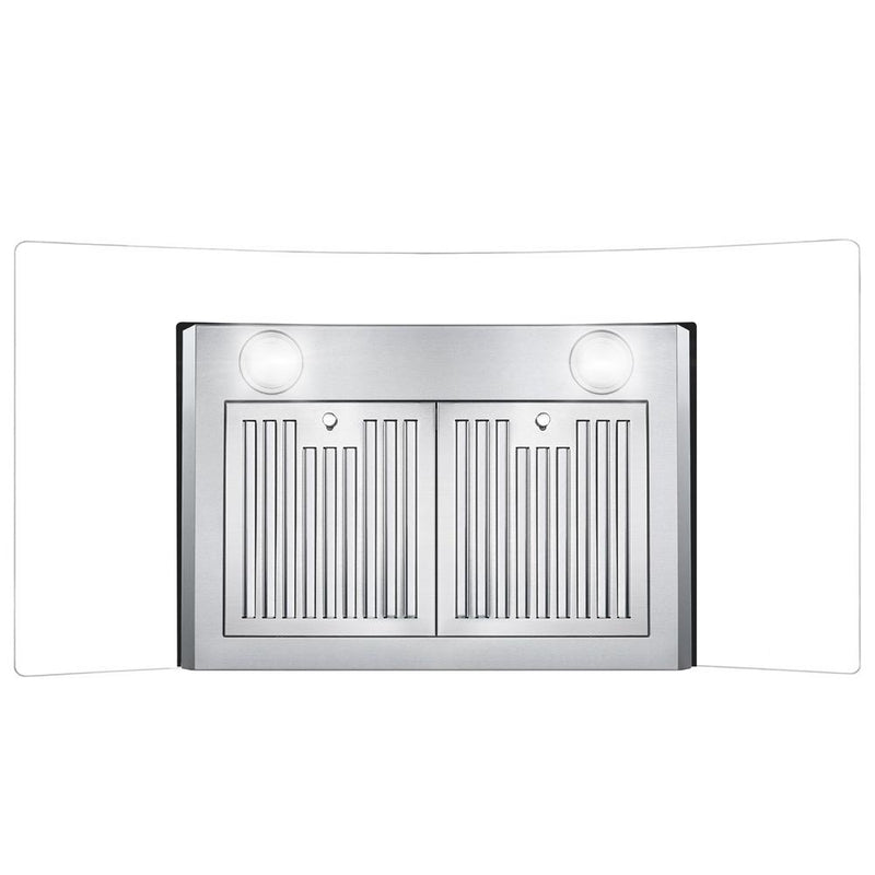 Load image into Gallery viewer, Cosmo 36 in. Ducted Wall Mount Range Hood in Stainless Steel with Touch Controls, LED Lighting and Permanent Filters