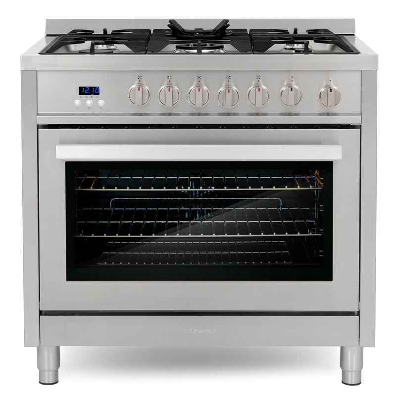 Load image into Gallery viewer, Cosmo 36 inch, Stainless Steel Single Oven Gas Range - COS-965AGFC