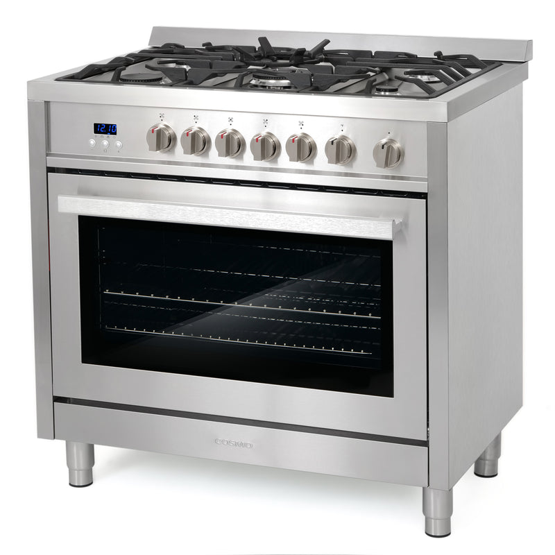 Load image into Gallery viewer, Cosmo 36 inch, Stainless Steel Single Oven Gas Range - COS-965AGFC