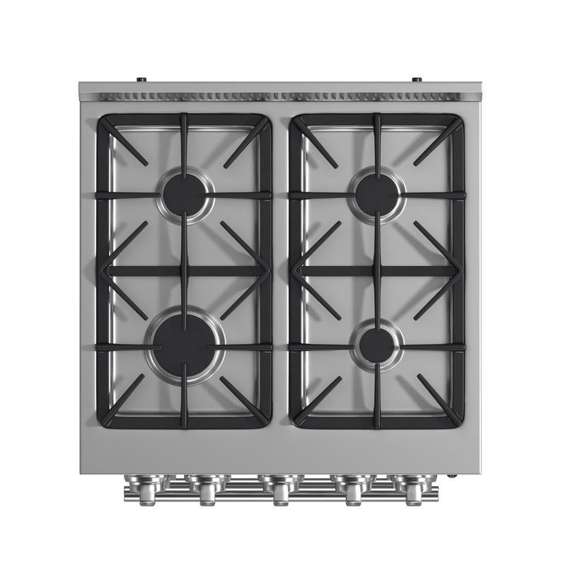 Load image into Gallery viewer, Forno Breno 24-Inch, Stainless Steel Freestanding Gas Range, Compact Design - FFSGS6272-24