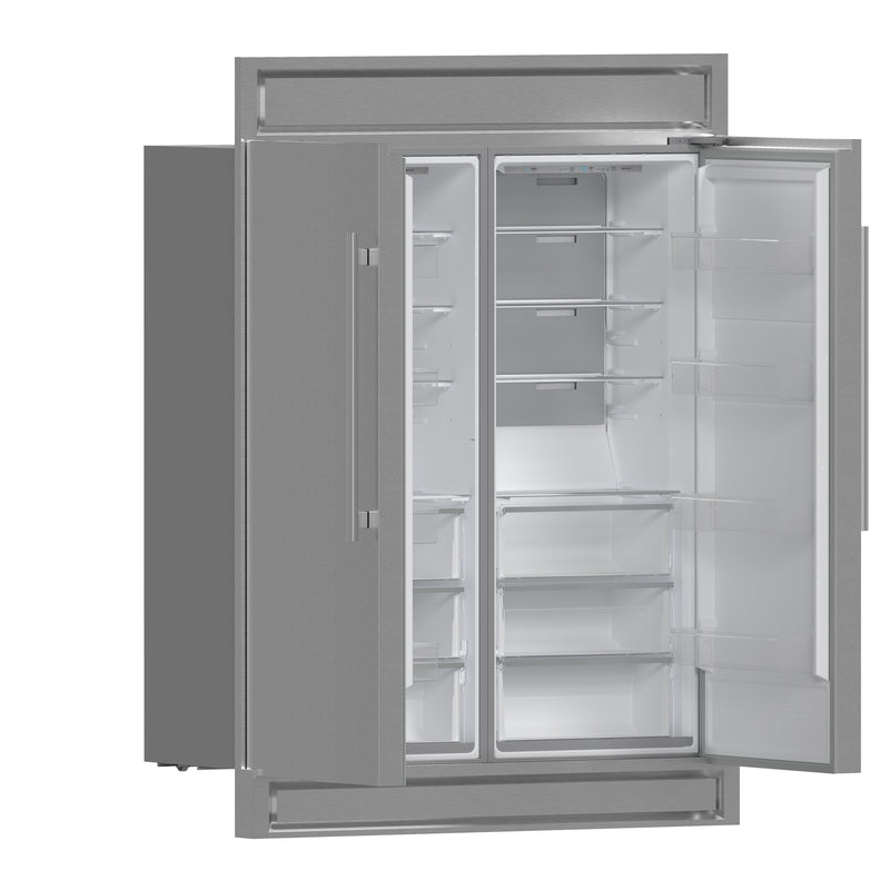 Load image into Gallery viewer, Forno Maderno 2-28-Inch Wide, Stainless Steel Convertible Refrigerator/Freezer - FFFFD1722-60S