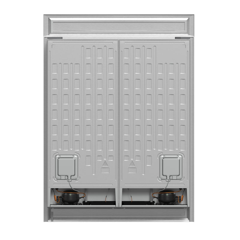 Load image into Gallery viewer, Forno Maderno 2-28-Inch, Stainless Steel Wide Convertible Refrigerator/Freezer - FFFFD1722-60S