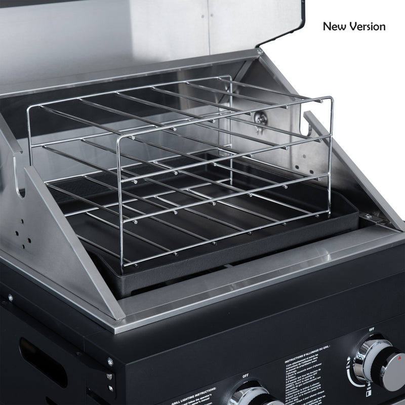 Load image into Gallery viewer, Forno All’Aperto 99,600 BTU Outdoor Kitchen, 5 Burners, Infrared Burners, Side Burner, Black Sintered Stone Countertops, Gas Pizza Oven, Sink Module, Bar & Beverage Center