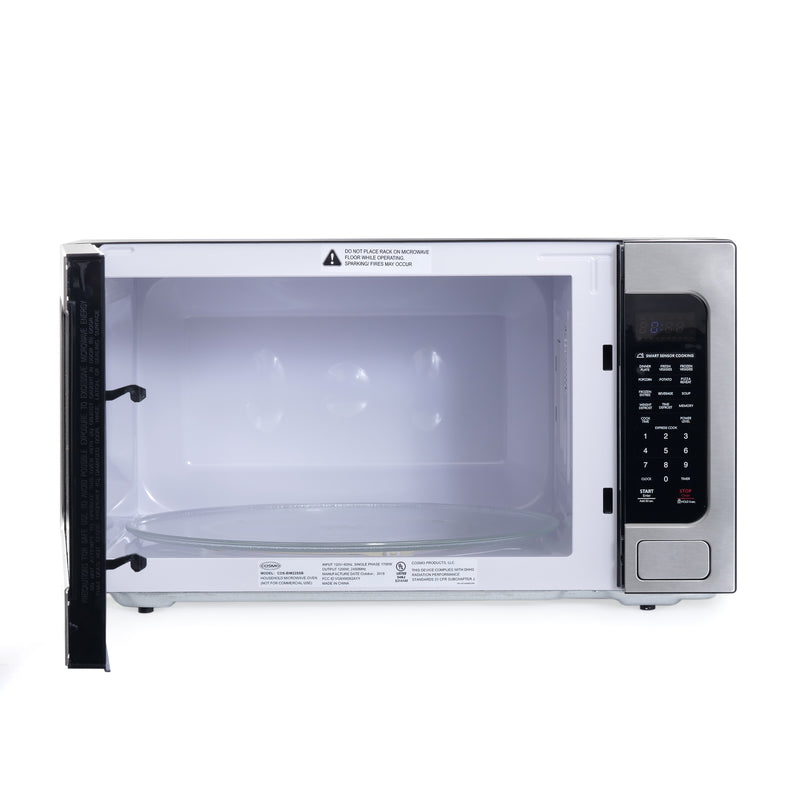 Load image into Gallery viewer, Cosmo COS-BIM22SSB 24 in Countertop Microwave Oven with 2.2 cu. ft. Capacity