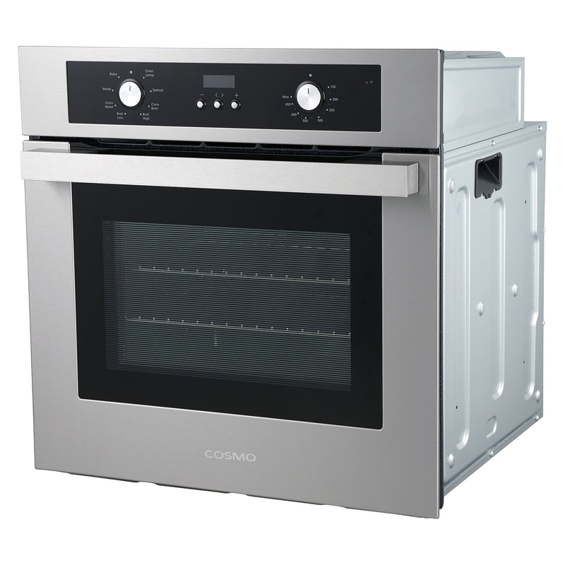 Load image into Gallery viewer, Cosmo 24 in. Electric Built-In Wall Oven with 2.5 cu. ft. Capacity, 8 Functions & Turbo True European Convection