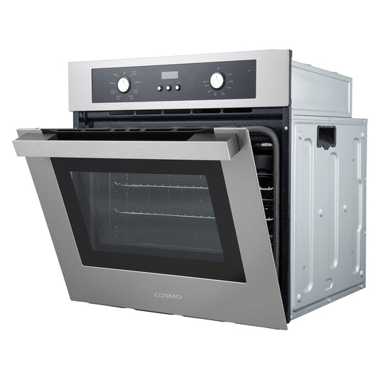 Cosmo 24 in. Electric Built-In Wall Oven with 2.5 cu. ft. Capacity, 8 Functions & Turbo True European Convection
