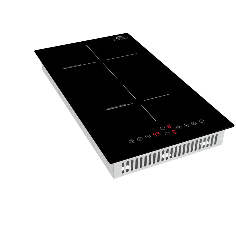 Load image into Gallery viewer, Forno Parco 12-Inch Induction Cooktop, 2 Zones - FCTIN0583-12