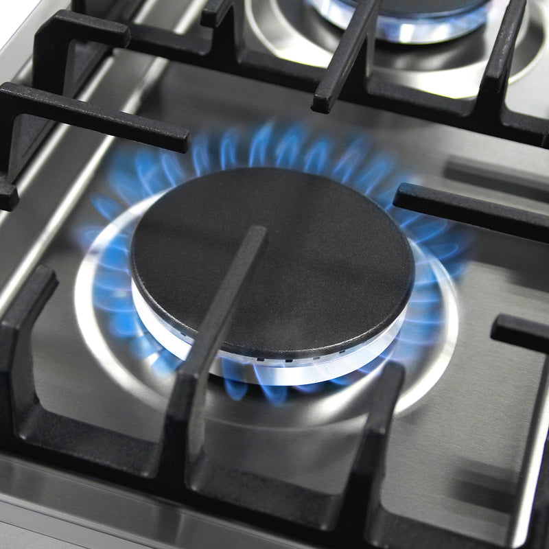 Load image into Gallery viewer, Cosmo 30 inch, Stainless Steel Gas Cooktop with 4 Italian Made Burners - COS-DIC304