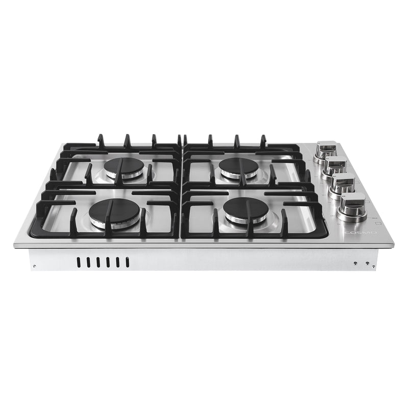 Load image into Gallery viewer, Cosmo 30 in. Gas Cooktop in Stainless Steel with 4 Italian Made Burners