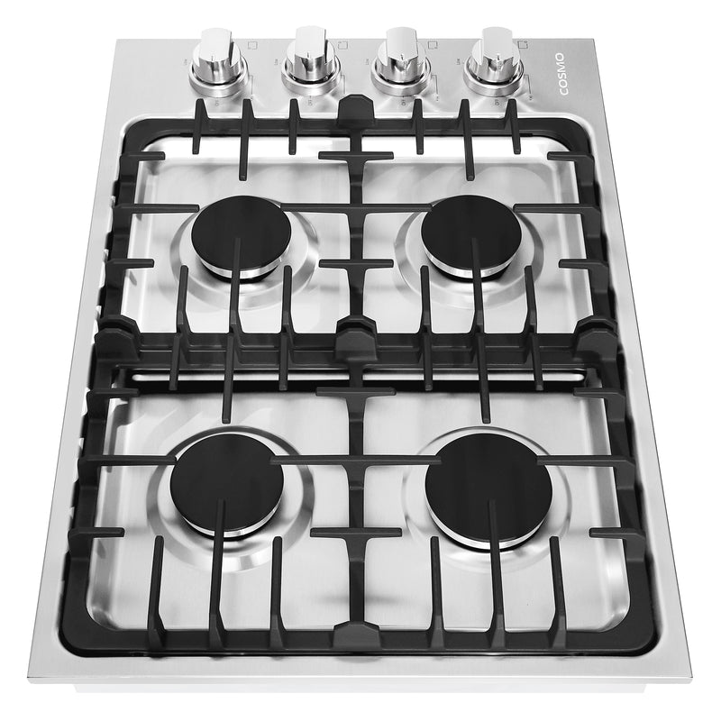 Load image into Gallery viewer, Cosmo 30 inch, Stainless Steel Gas Cooktop with 4 Italian Made Burners - COS-DIC304