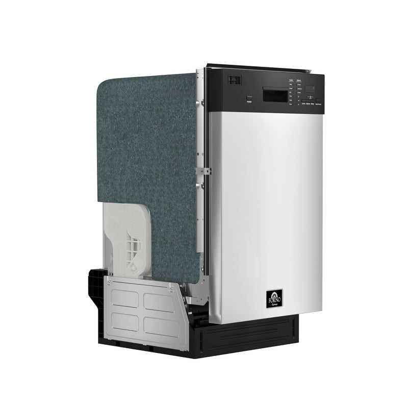 Load image into Gallery viewer, Forno Polo 18-Inch Built-In Stainless Steel Dishwasher, 8 Place Settings, ENERGY STAR Certified, 52 dBA