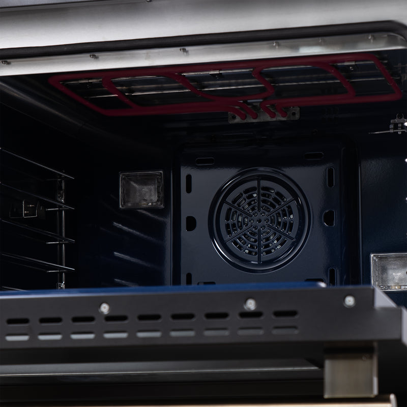 Load image into Gallery viewer, Forno Capriasca 48 Inch, Black Freestanding French Door Dual Fuel Range 8 Burners - FFSGS6387-48BLK
