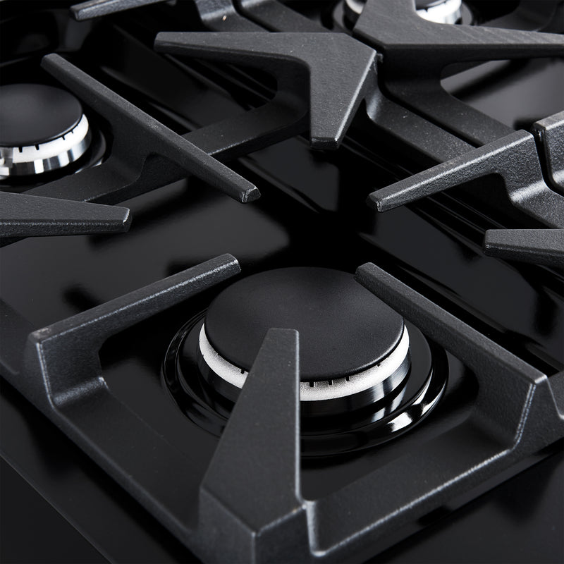 Load image into Gallery viewer, Forno Antico 36-inch, Black Dual Fuel Range with 6 Burners - FFSGS6113-36BLK