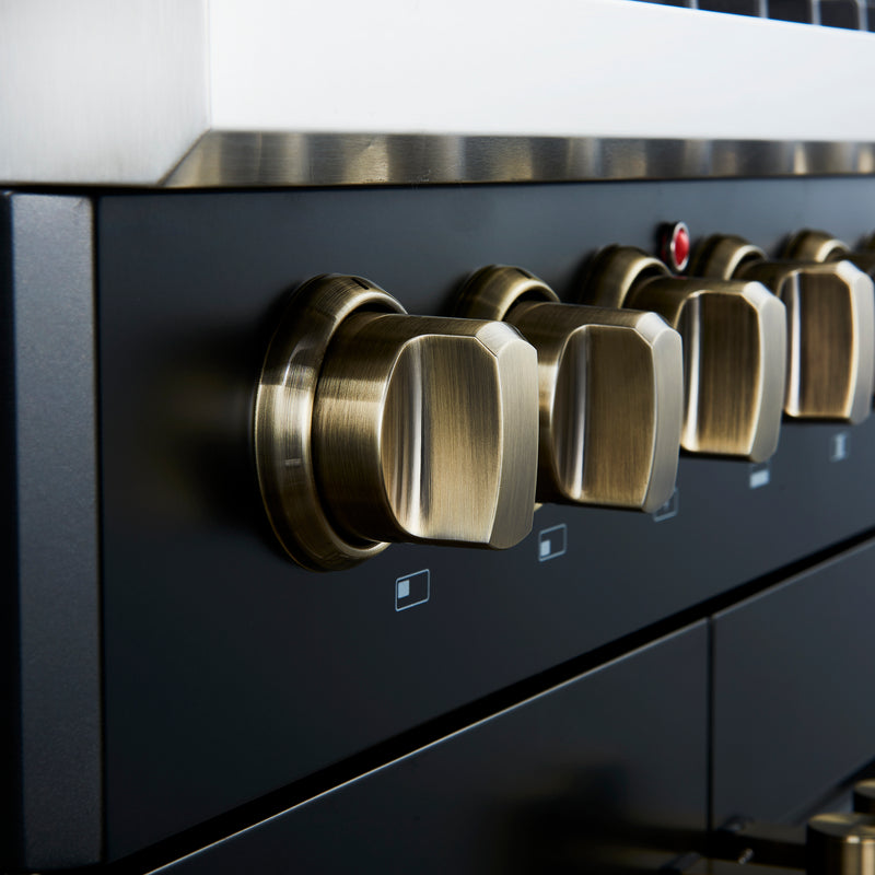 Load image into Gallery viewer, Forno Galiano 30-inch, Black Freestanding French Door Dual Fuel Range - FFSGS6356-30BLK