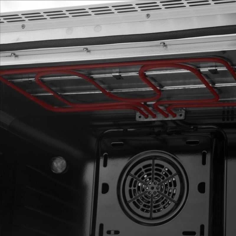 Load image into Gallery viewer, Forno Galiano 36-inch Freestanding French Door Dual Fuel Range White