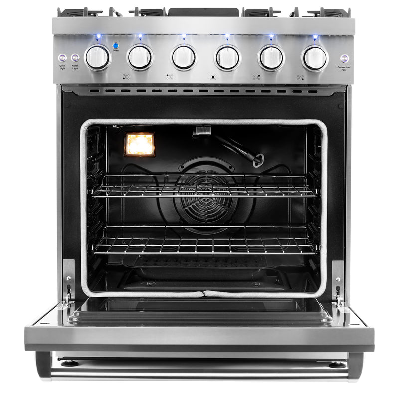 Load image into Gallery viewer, Cosmo 30 inch, Stainless Steel Slide-In Gas Range - COS-EPGR304