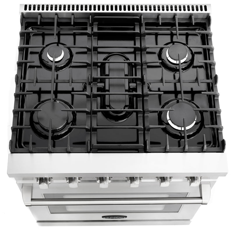 Load image into Gallery viewer, Cosmo 30 inch, Stainless Steel Slide-In Gas Range - COS-EPGR304