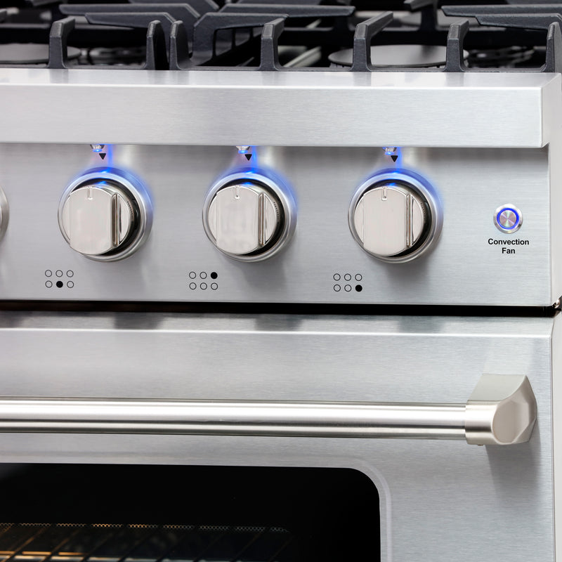 Load image into Gallery viewer, Cosmo Commercial 36 inch, Stainless Steel Gas Range - COS-EPGR366