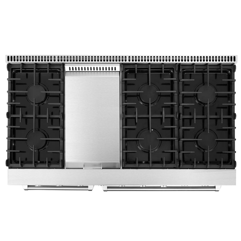 Load image into Gallery viewer, Cosmo 48 inch, Stainless Steel Double Oven Commercial Gas Range - COS-EPGR486G