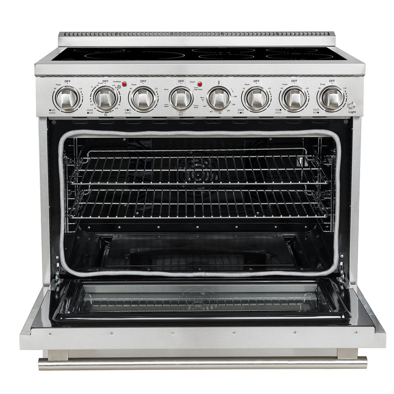Load image into Gallery viewer, Forno Paolo 36 Inch, Stainless Steel Freestanding Electric Range - FFSEL6011-36