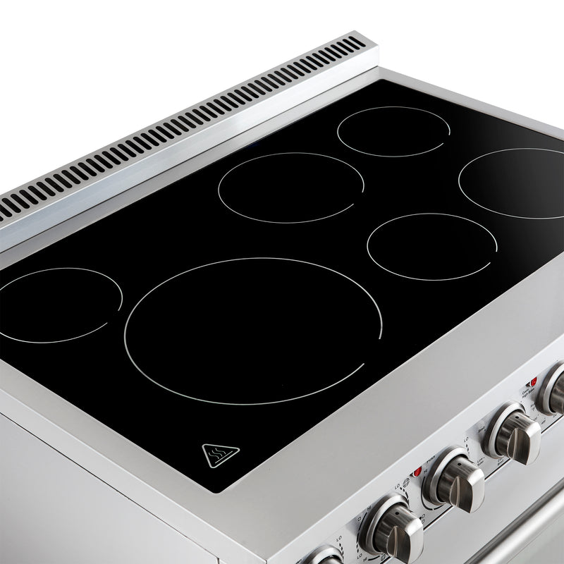 Load image into Gallery viewer, Forno Paolo 36 Inch, Stainless Steel Freestanding Electric Range - FFSEL6011-36