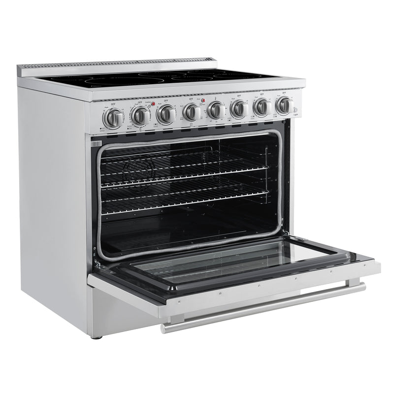 Load image into Gallery viewer, Forno Paolo 36 Inch, Stainless Steel Freestanding Electric Range - FFSEL6011-36
