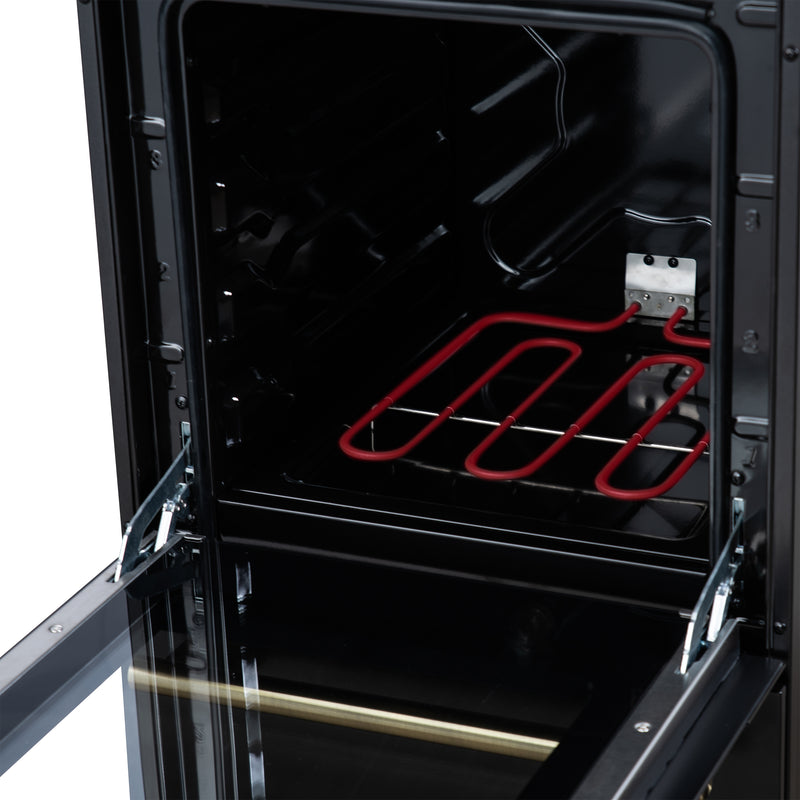 Load image into Gallery viewer, Forno Pallerano 20 Inch, Black Freestanding Electric Range - FFSEL6052-20BLK