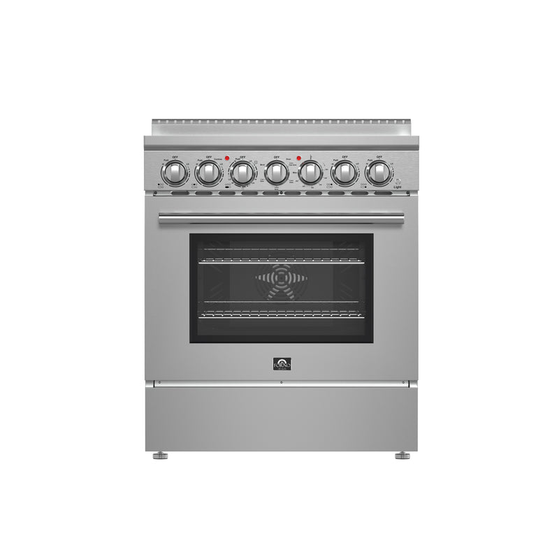 Load image into Gallery viewer, Forno Paolo 30-Inch, Stainless Steel Freestanding Electric Range - FFSEL6011-30