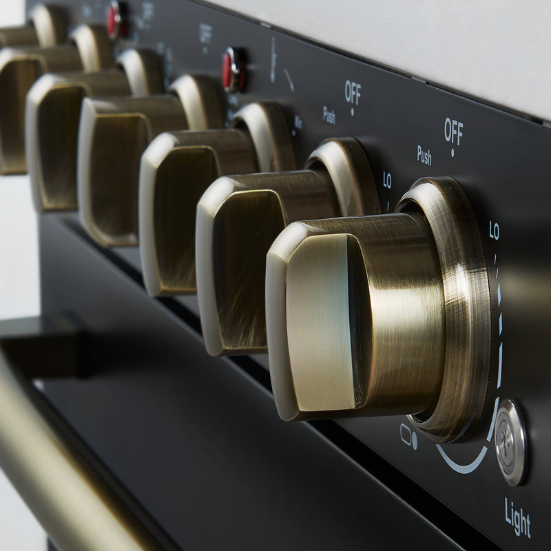 Load image into Gallery viewer, Forno Paolo 30-Inch, Black Freestanding Electric Range - FFSEL6011-30BLK
