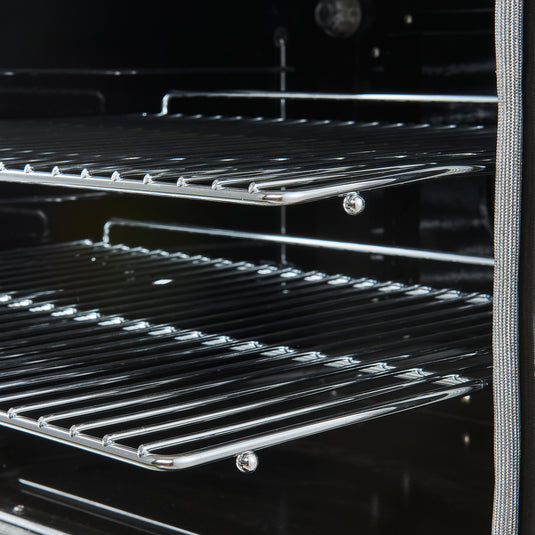 Forno Paolo 30-Inch Freestanding Electric Range, White, 4.38 cu.ft, True Convection Oven, Energy Efficient