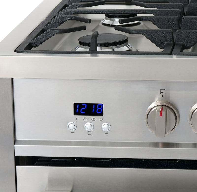 Load image into Gallery viewer, Cosmo Commercial-Style 36 inch, Stainless Steel Single Oven Dual Fuel Range - F965