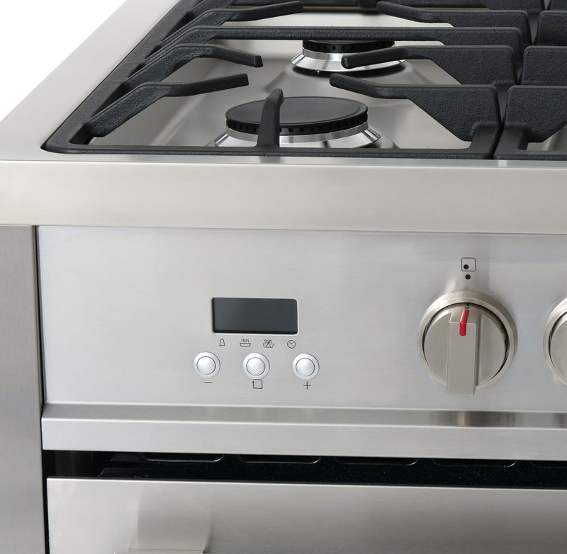 Load image into Gallery viewer, Cosmo Commercial-Style 36 inch, Stainless Steel Dual Fuel Range Convection Oven - F965NF