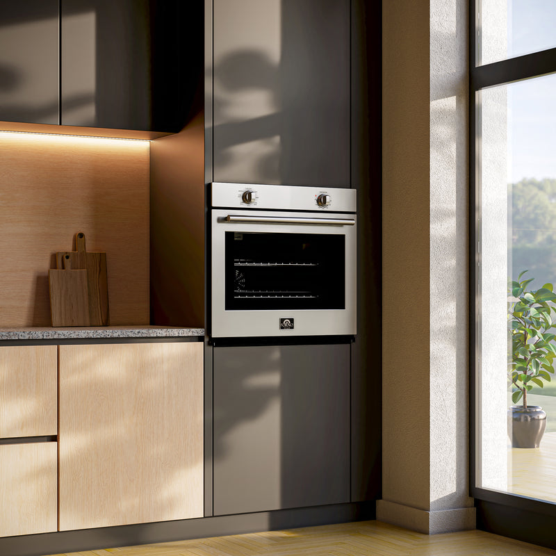 Load image into Gallery viewer, Forno Vomero 30-Inch, Stainless Steel Wall Oven - FBOEL1370-30