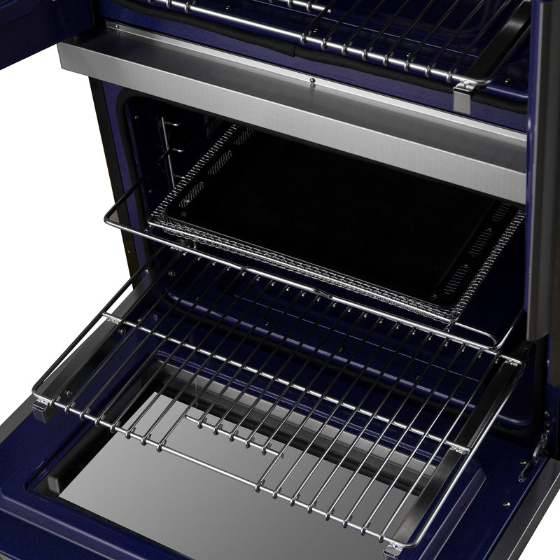 Load image into Gallery viewer, Forno Gallico 30-Inch Electric French Door Double Oven, Stainless Steel, Convection Cooking, Touch Control Panel, Self-Cleaning Function